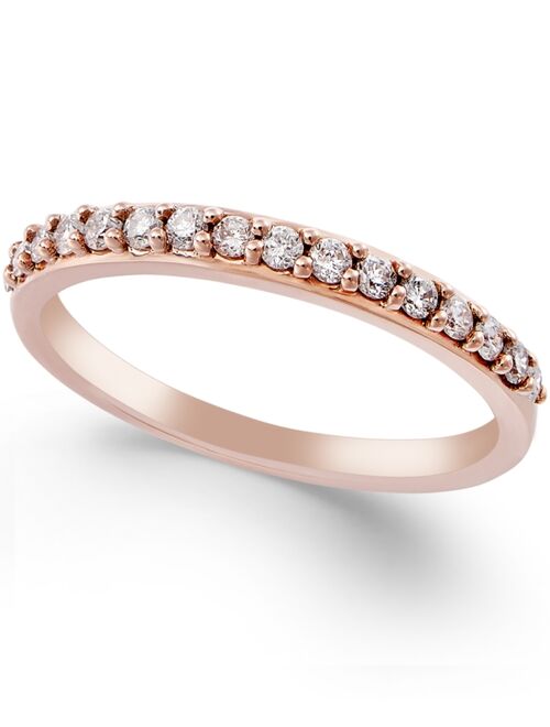 MACY'S Diamond Ring in 14k White, Yellow or Rose Gold (1/4 ct. t.w.)
