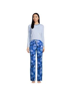 Knit Pajama Top & Pajama Pants Set