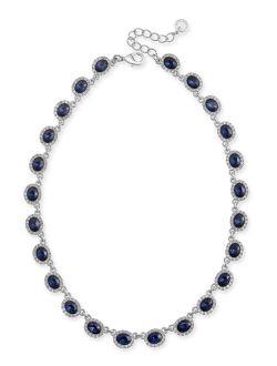 Crystal Collar Necklace, 17"   2" extender, Created for Macy's