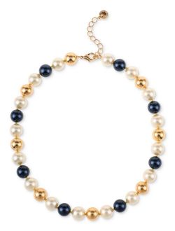 Gold-Tone Imitation Pearl Strand Necklace, 16"   2" extender, Created for Macy's