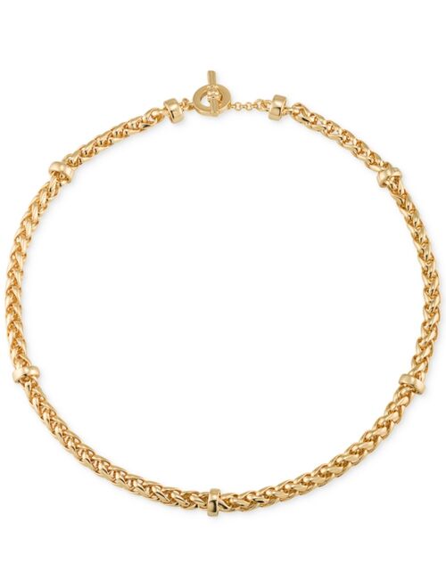 Polo Ralph Lauren Lauren Ralph Lauren Gold-Tone Decorative Chain Collar Necklace