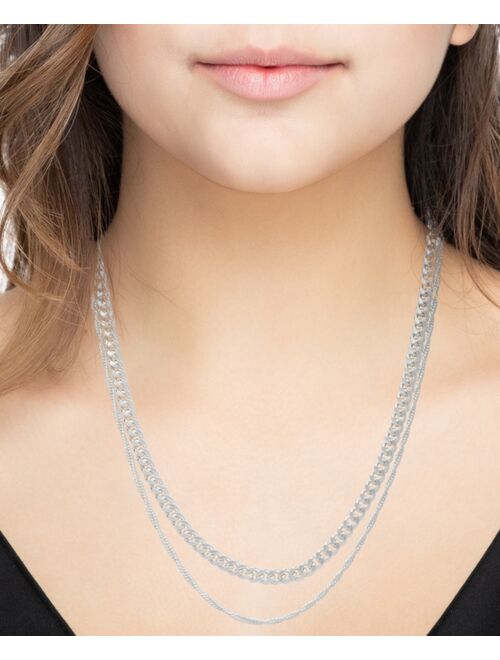 And Now This Women's Double Chain Necklace