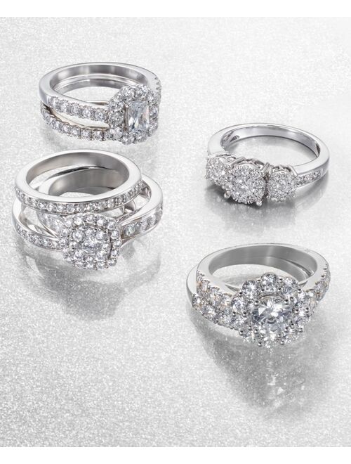 MACY'S Diamond Three Stone Engagement Ring (3/4 ct. t.w.) in 14k Gold