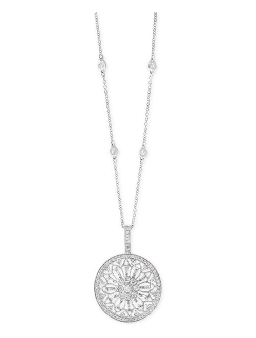 EFFY COLLECTION EFFY® Diamond Filigree Pendant 18" Necklace (1 ct. t.w.) in 14k Gold, White Gold or Rose Gold