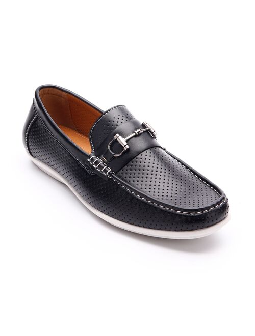 Aston Marc Men's Perforated Driving Loafers