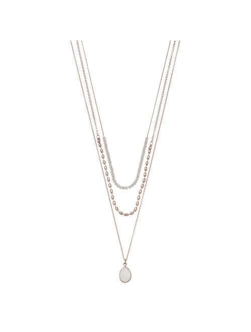 Little Co. by Lauren Conrad LC Lauren Conrad Mother-of-Pearl Layered Necklace