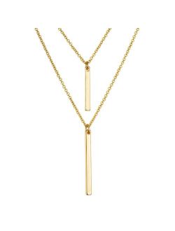LC Lauren Conrad Multi Row Bar Necklace