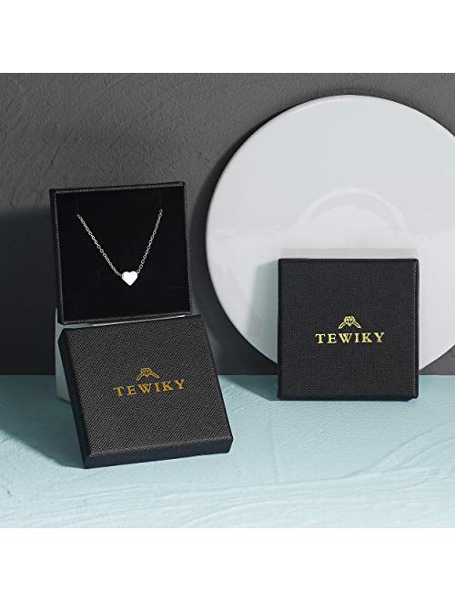 Tewiky Herringbone Necklace for Women Dainty 14k Gold Snake Chain Necklace Layered Gold Herringbone Double Flat Snake Chain Choker Necklace Thin Chunky Chain Necklace Gif