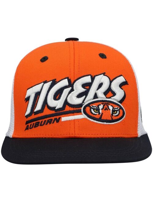 TOP OF THE WORLD Youth Boys Orange, Navy Auburn Tigers Century Snapback Hat