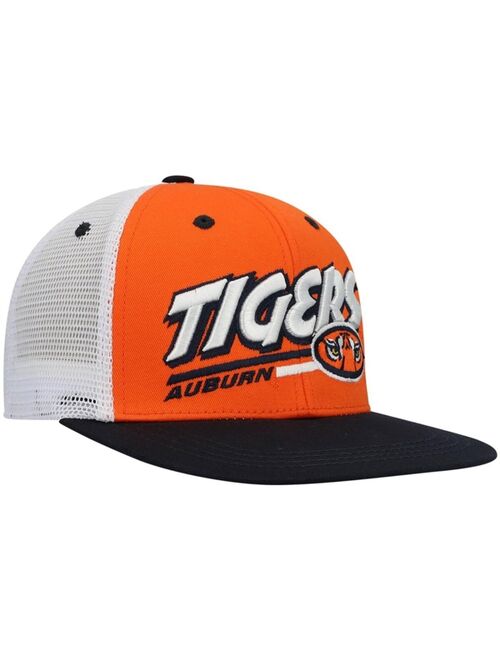 TOP OF THE WORLD Youth Boys Orange, Navy Auburn Tigers Century Snapback Hat