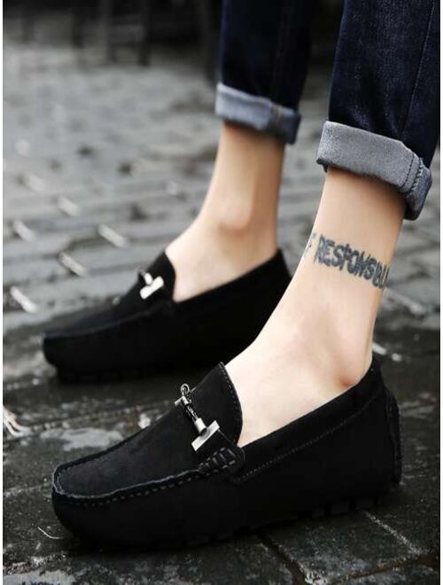 Shein Men Stitch Detail Loafers