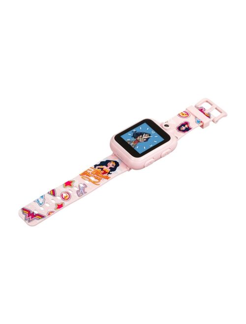 PLAYZOOM iTouch Kids DC Comics Blush Wonder Woman Strap Touchscreen Smart Watch 42x52mm