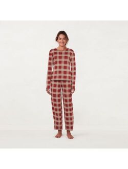Women's LC Lauren Conrad Long Sleeve Pajama Top & Pajama Pants Sleep Set