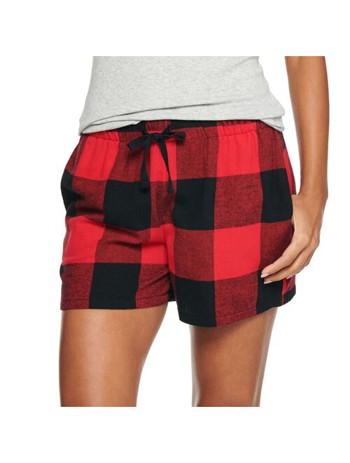 Women's Sonoma Goods For Life® Flannel Pajama Shorts