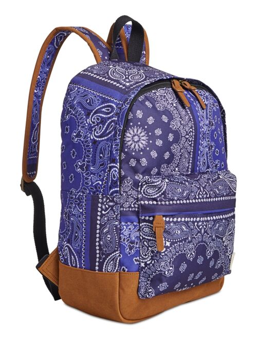 SUN + STONE Riley Bandanaprint Backpack, Created for Macy's