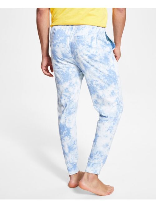 SUN + STONE Men's Scattered Tie-Dyed Joggers, Created for Macy's