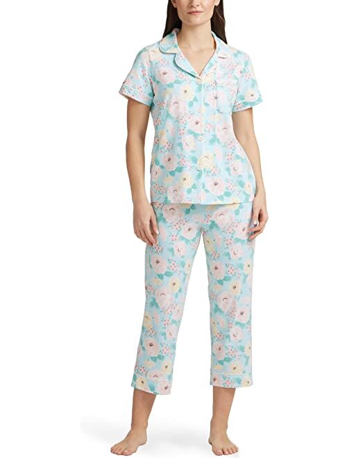 Buy BedHead Pajamas Short Sleeve Cropped Pajama Set online | Topofstyle