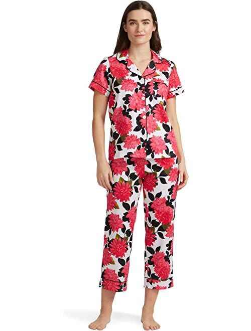 BedHead Pajamas Short Sleeve Cropped Pajama Set