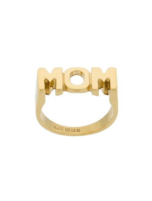 Maria Black Mom ring