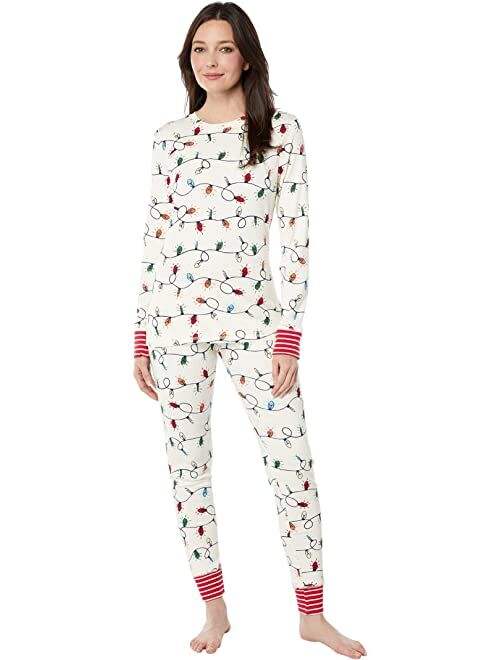 Hatley Glowing Holiday Lights Pajama Set