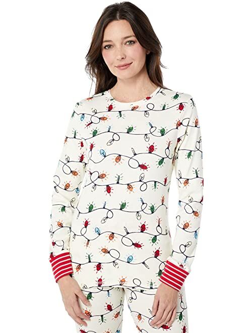 Hatley Glowing Holiday Lights Pajama Set