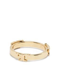 T-logo stackable ring