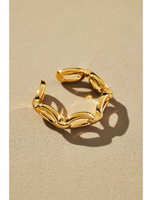 Anthropologie Chain-Link Ring