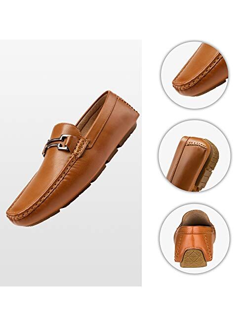 Jousen Men's Loafers Casual Slip On Penny Loafer Lightweight Driving Shoes