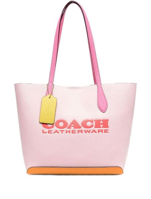 Coach logo-print shoulder bag