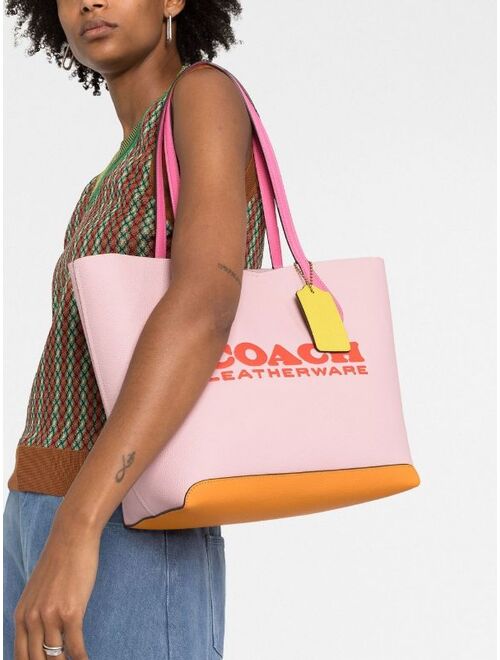 Coach logo-print shoulder bag