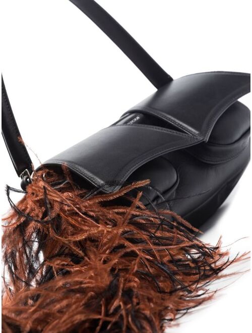 16Arlington Kikka feather-embellished shoulder bag