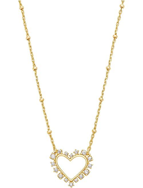 Kendra Scott Ari Heart Crystal Pendant Necklace
