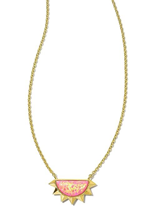 Kendra Scott Sienna Half Sun Pendant Necklace