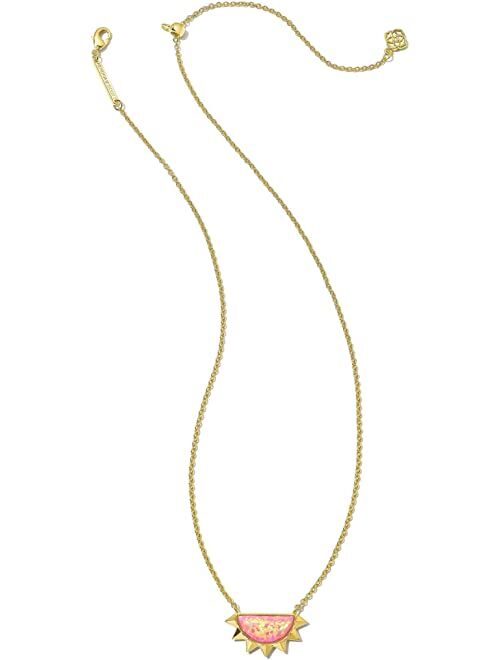 Kendra Scott Sienna Half Sun Pendant Necklace