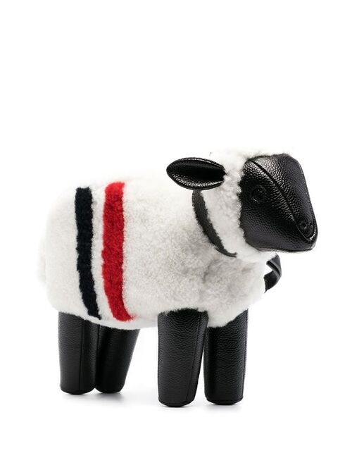 Thom Browne RWB stripe sheep crossbody bag