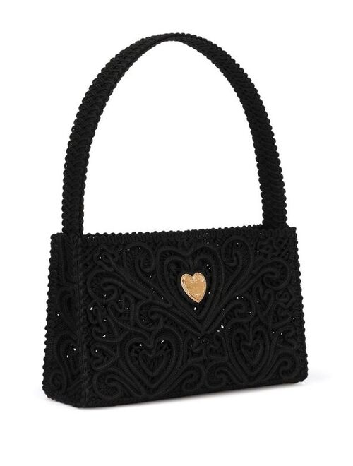 Dolce & Gabbana cordonetto lace shoulder bag