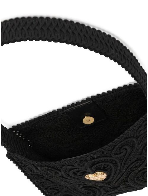 Dolce & Gabbana cordonetto lace shoulder bag