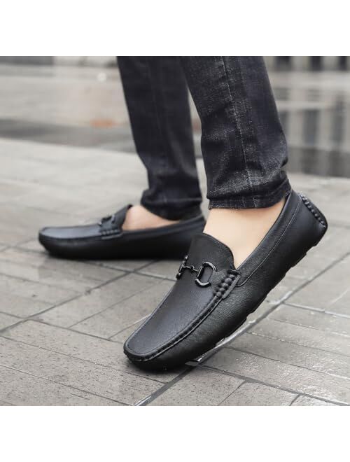 Amali Dysion and Danny - Mens Dress Shoes - Moccasins for Men - Mens Loafers - Mens Driving Shoes - Slip On Shoes Men - Loafer Shoes for Men