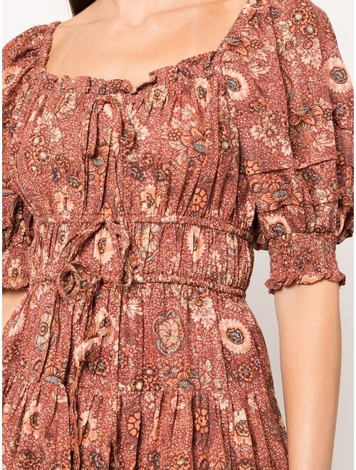 Ulla Johnson Juniper ruched mini dress