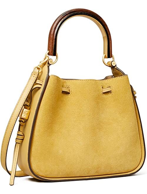 tory burch Miller Suede Cinch Bag
