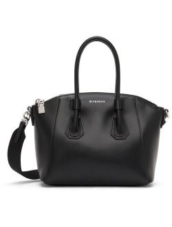 Black Mini Antigona Shoulder Bag