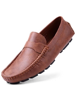 GALLERY SEVEN Driving Shoes for Men - Casual Moccasin Loafers