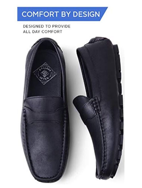 GALLERY SEVEN Driving Shoes for Men - Casual Moccasin Loafers