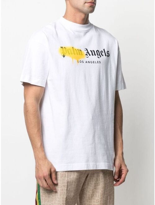 Palm Angels LA logo-print T-shirt