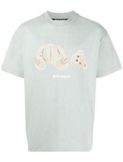 Teddy Bear logo-print crew-neck T-shirt