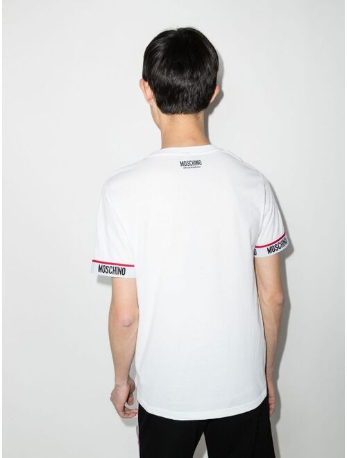 Moschino logo-tape T-shirt