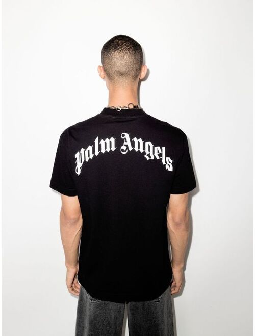 Palm Angels x Browns logo-print short-sleeved T-shirt