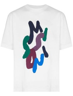 Missoni logo-print short-sleeved T-shirt