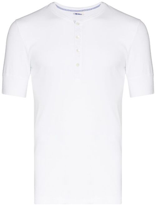 Schiesser Henley button-down T-shirt