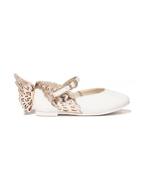 Sophia Webster Mini Evangeline butterfly ballerina shoes